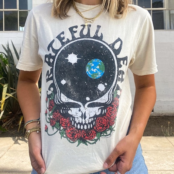 Grateful Dead Tops - Grateful Dead Keep on Truckin’ Graphic T-Shirt